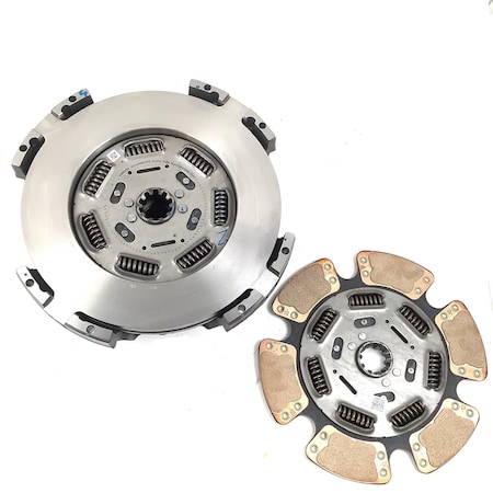 Eaton Clutch, Heavy-Duty, Ever Tough Manual Adjust, 15.5 In., 2 In.-10 Spline 108925-20AM